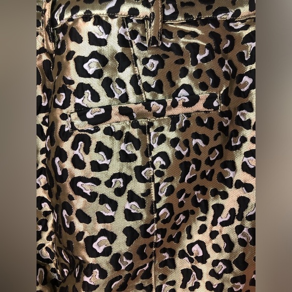 Jacquard Slit Hem Pants - Picture 8 of 15